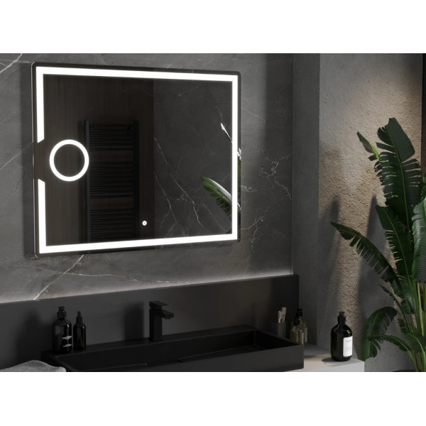 Дзеркало MEXEN ONYX 100x80 LED прямокутне
