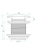 Донный клапан для ванны REA CLICK-CLACK CHROME