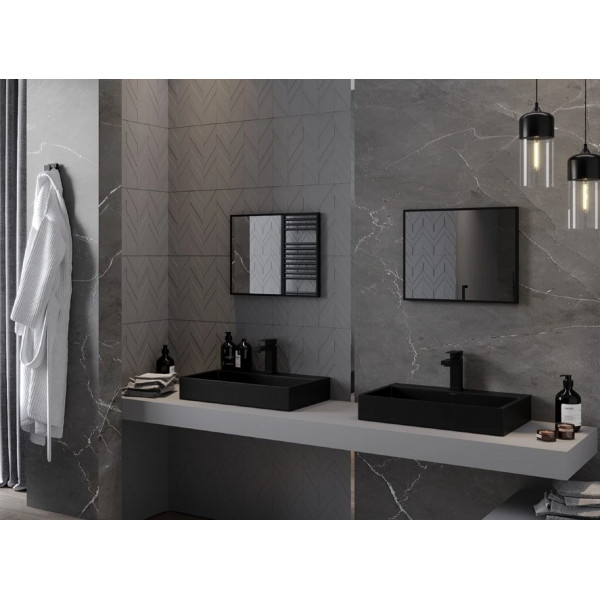 Дзеркало MEXEN LOFT 50x40 BLACK прямокутне