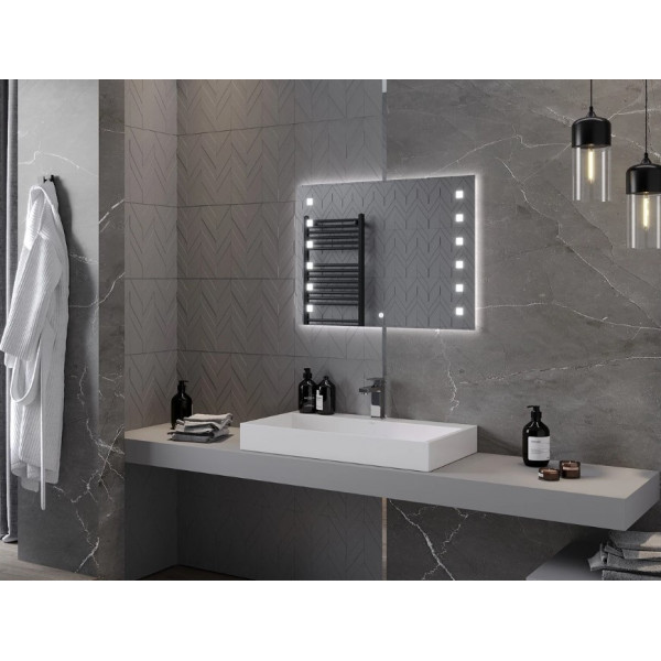 Дзеркало MEXEN NER 80x60 LED прямокутне