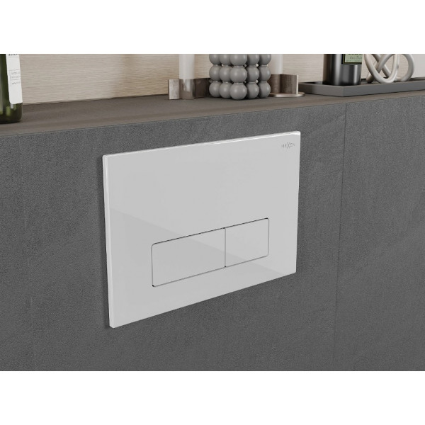 Кнопка змиву для інсталяції MEXEN FENIX 13 SLIM WHITE