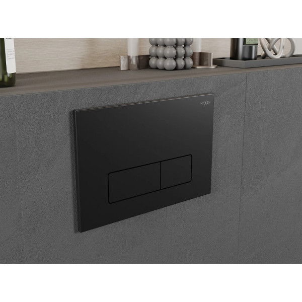 Кнопка змиву для інсталяції MEXEN FENIX 13 SLIM BLACK