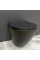 Подвесной унитаз VBI VULCANO BLACK MATT