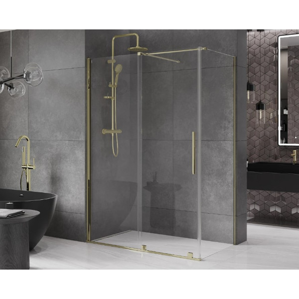 Душова кабіна MEXEN VELAR 160х75 GOLD