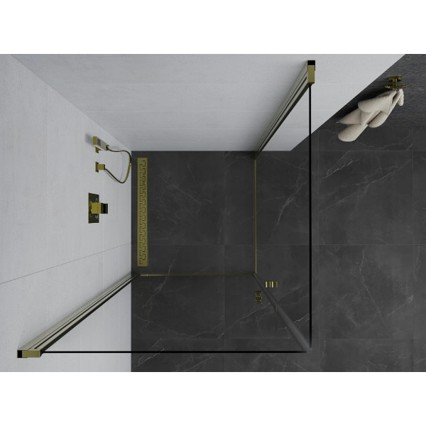 Душова кабіна MEXEN PRETORIA DUO 70x70 GOLD