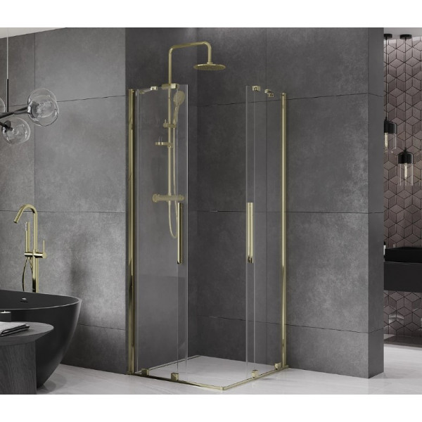 Душова кабіна MEXEN VELAR DUO 90х90 GOLD