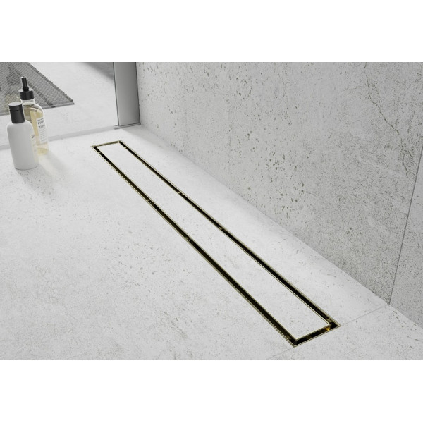 Трап для душу MEXEN FLAT 50 M13 GOLD 2в1 золотий