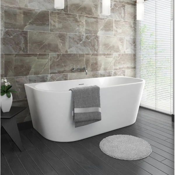 Ванна пристенная REA CAPRI 150х75 WHITE акриловая