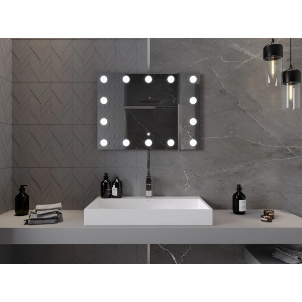 Дзеркало MEXEN DONA 80x60 LED прямокутне