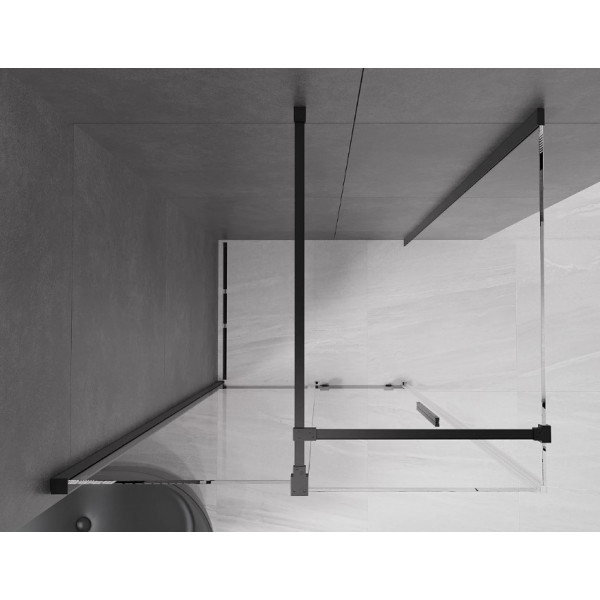 Душова кабіна MEXEN VELAR 100х110 BLACK