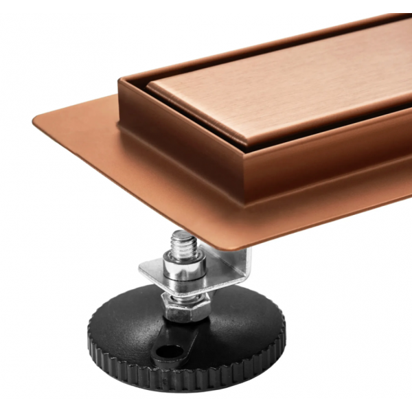 Трап для душа REA NEOX 70 PRO BRUSHED COPPER