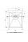 Душовий піддон MEXEN STONE+ 80x70 WHITE