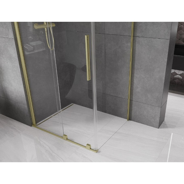 Душова кабіна MEXEN VELAR 100х90 BRUSHED GOLD