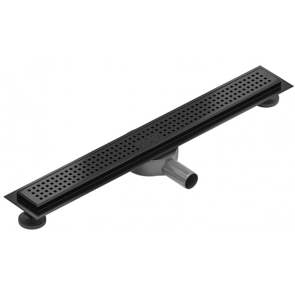 Трап для душу MEXEN FLAT 60 M08 BLACK 360° чорний