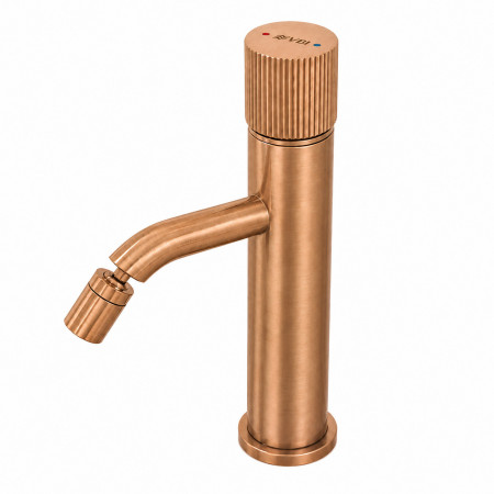 Смеситель для биде VBI MILANO TRE BRUSHED COPPER