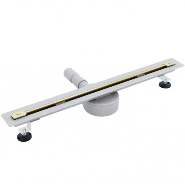 Трап для душа REA NEO 60 ULTRA SLIM PRO BRUSHED GOLD
