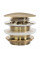 Донный клапан для ванны VBI BRUSHED GOLD click-clack универсальный