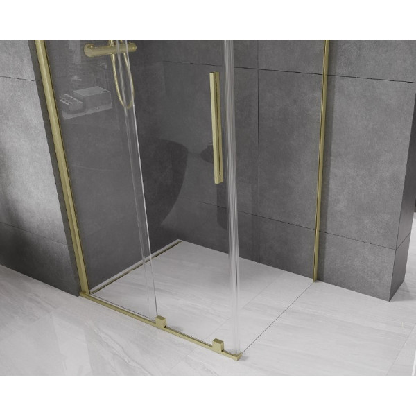 Душова кабіна MEXEN VELAR 100х75 BRUSHED GOLD
