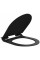Сидіння для унітазу MEXEN LENA BLACK MATT SLIM SOFT-CLOSE