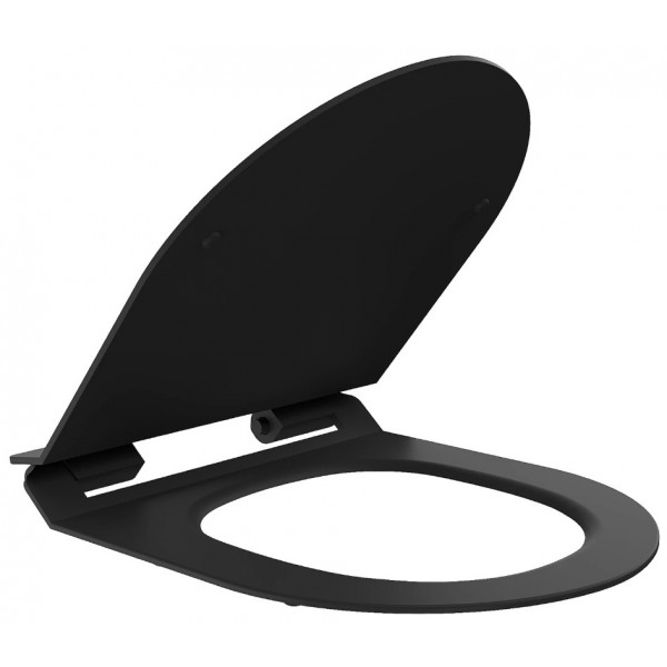 Сидіння для унітазу MEXEN LENA BLACK MATT SLIM SOFT-CLOSE