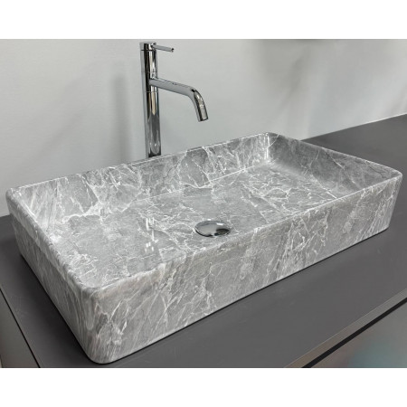 Умывальник (раковина) VBI TRIEST GREY STONE накладной