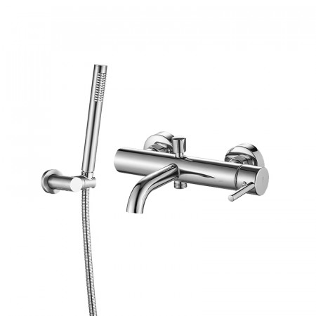 Смеситель для ванны и душа VBI MILANO CHROME настенный