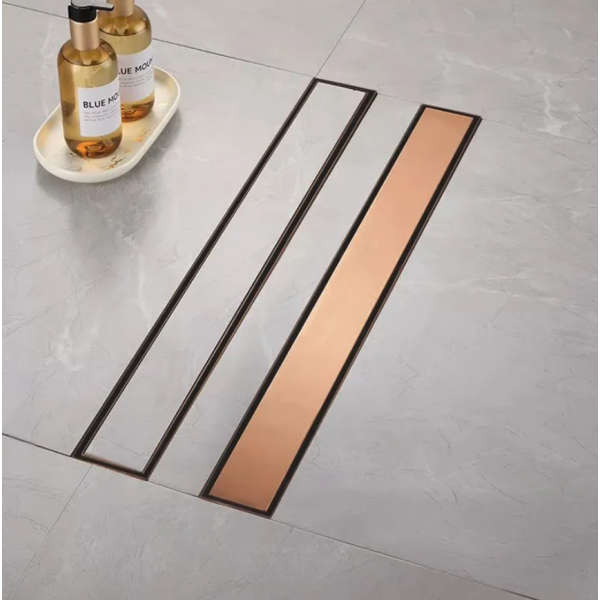 Трап для душа REA NEOX 100 BRUSHED COPPER