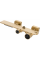 Душевой гарнитур REA HELIX BRUSHED GOLD матовое золото с изливом