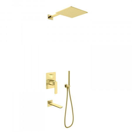 Душова система KOHLMAN EXPERIENCE 25 GOLD + BOX прихованого монтажу