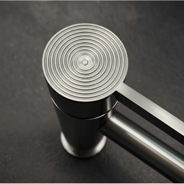 Смеситель для раковины REA FOSTER NICKEL BRUSHED низкий