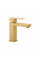 Смеситель для раковины VBI LORENO BRUSHED GOLD низкий