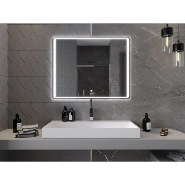 Дзеркало MEXEN ZUSA 100x80 LED прямокутне