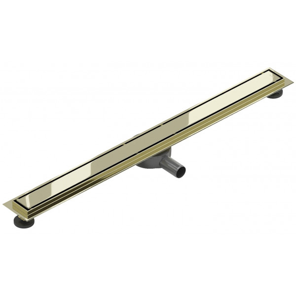 Трап для душу MEXEN FLAT 80 M13 GOLD 360 ° золотий
