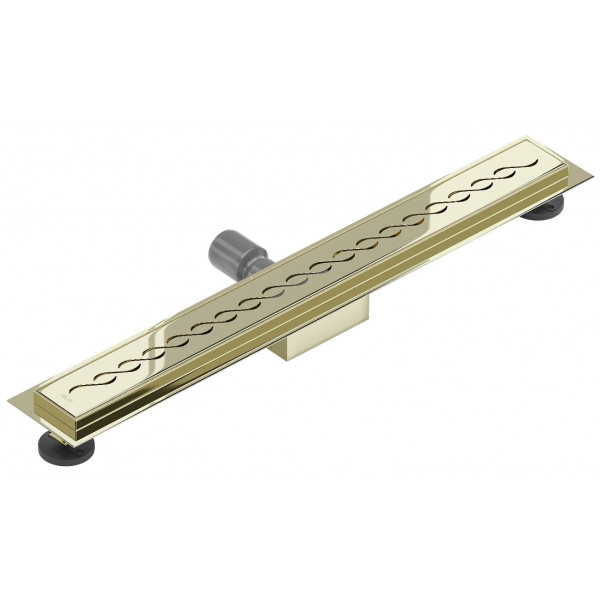 Трап для душу MEXEN FLAT 90 M18 GOLD золотий