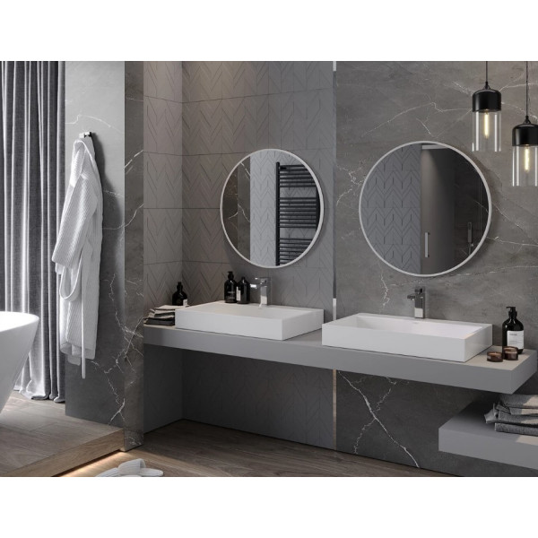 Дзеркало MEXEN LOFT 70 WHITE кругле