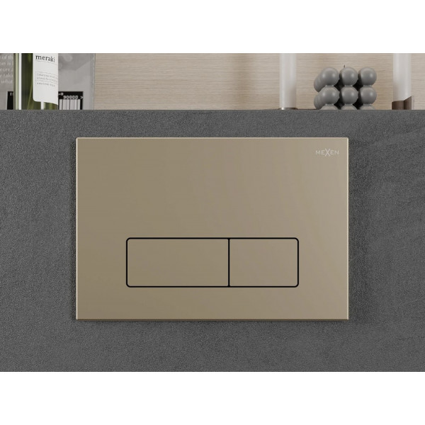 Кнопка змиву для інсталяції MEXEN FENIX 13 SLIM GOLD