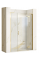 Душевая дверь REA HUGO 120 BRUSHED GOLD распашная