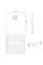 Душевой поддон REA MAGNUM 90x90 CARRARA WHITE