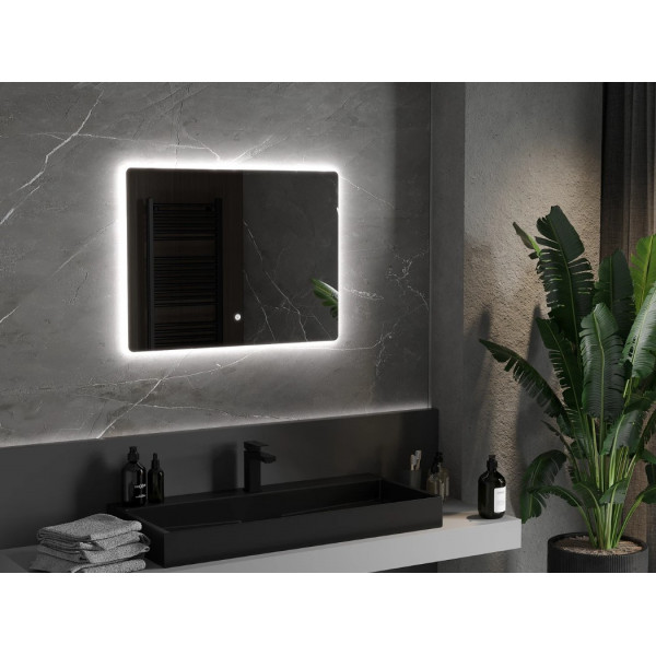 Дзеркало MEXEN SUN 80x60 LED прямокутне
