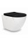 Подвесной унитаз VBI VULCANO WHITE STONE MATT TORNADO