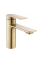 Смеситель для раковины (умывальника) REA STORM BRUSHED GOLD низкий