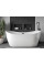 Вбудована полиця MEXEN X-Wall-R 45x30 BLACK з обідком