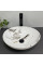 Умывальник (раковина) VBI PARMA CARRARA GLOSSY накладной