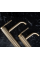 Смеситель для раковины (умывальника) REA ARGON BRUSHED GOLD низкий