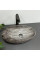 Умывальник (раковина) VBI VICENZA DARK STONE GLOSSY накладной