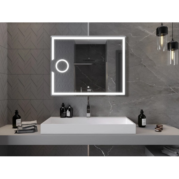 Дзеркало MEXEN ONYX 100x80 LED прямокутне