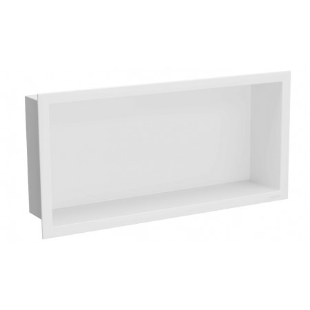 Вбудована полиця MEXEN X-Wall-R 45x20 WHITE з обідком