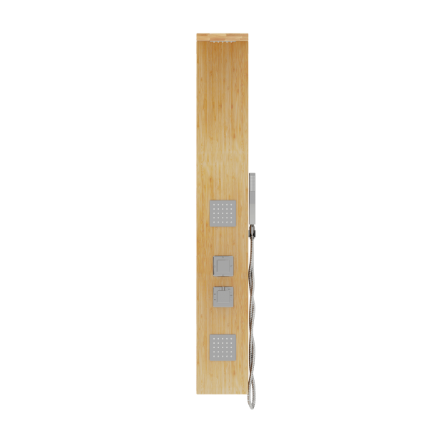 Душова панель CORSAN BASTI BAMBOO CHROME з термостатом
