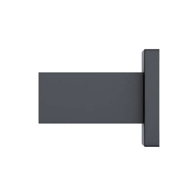Змішувач для ванни та душу CORSAN TRINO BLACK чорний настінний з виливом