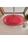 Ванна VBI VESUVIO RED 170 x 78 отдельностоящая стеклянная